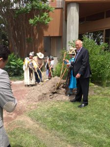 Warm Springs Tribal Council and Warm Springs Ventures groundbreaking